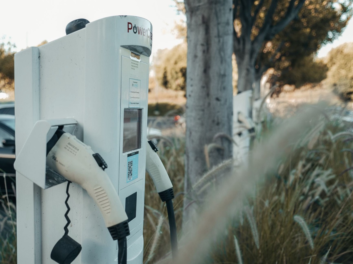 Veicolo elettrico nel deserto americano