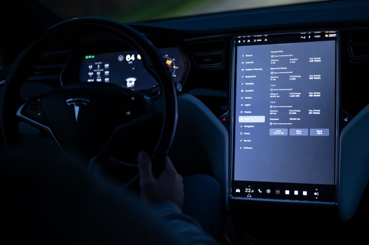 EV dashboard